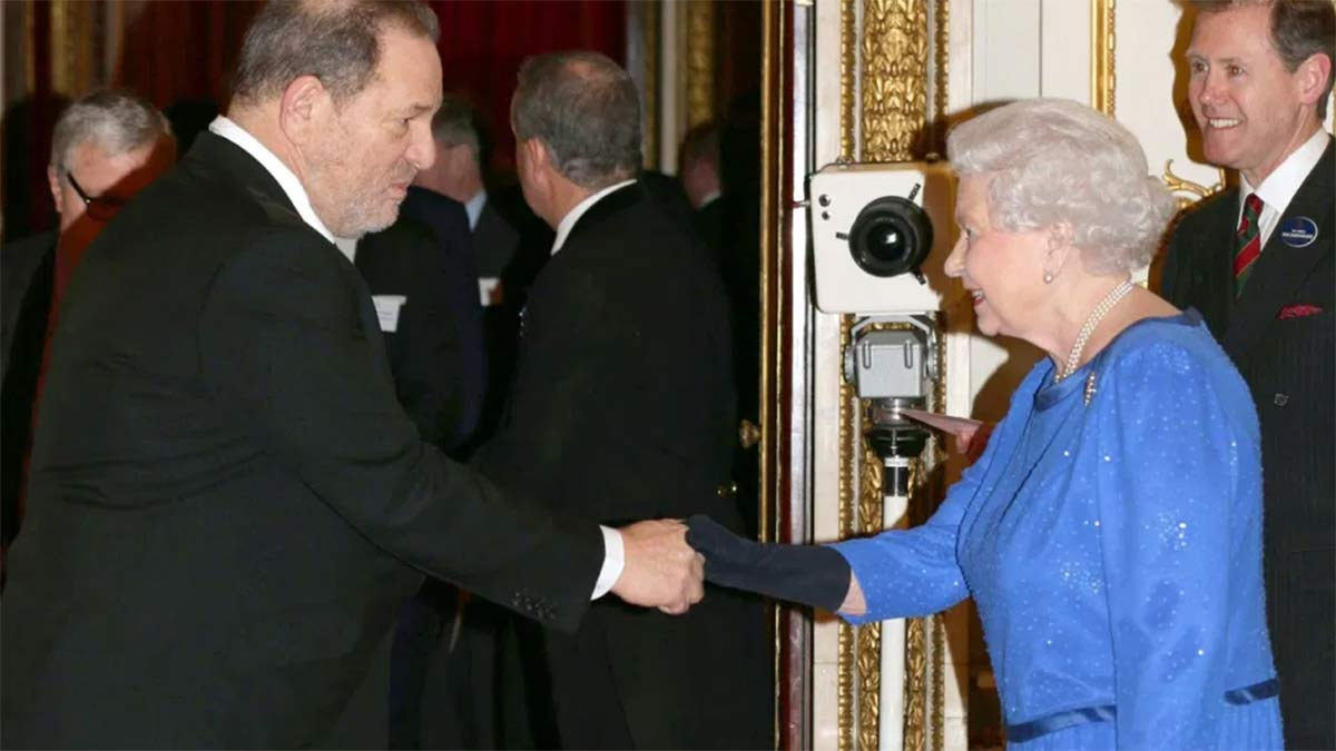 Queen Elizabeth took away the awards from Harvey Weinstein » Elizabeth II of the United Kingdom
