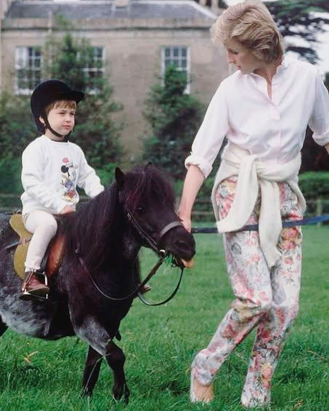 Photos of Princess Diana with animals » Flashback, Princess Diana of Wales