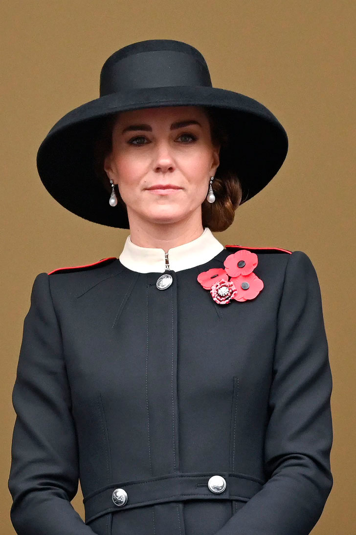 Kate Middleton on Remembrance Day 2021