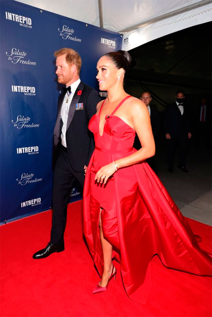 Meghan Markle at the Salute to Freedom gala » Meghan of Sussex