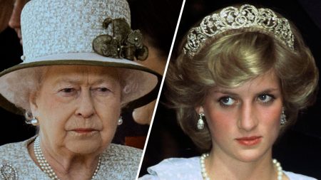 Relationship between Princess Diana and Elizabeth II