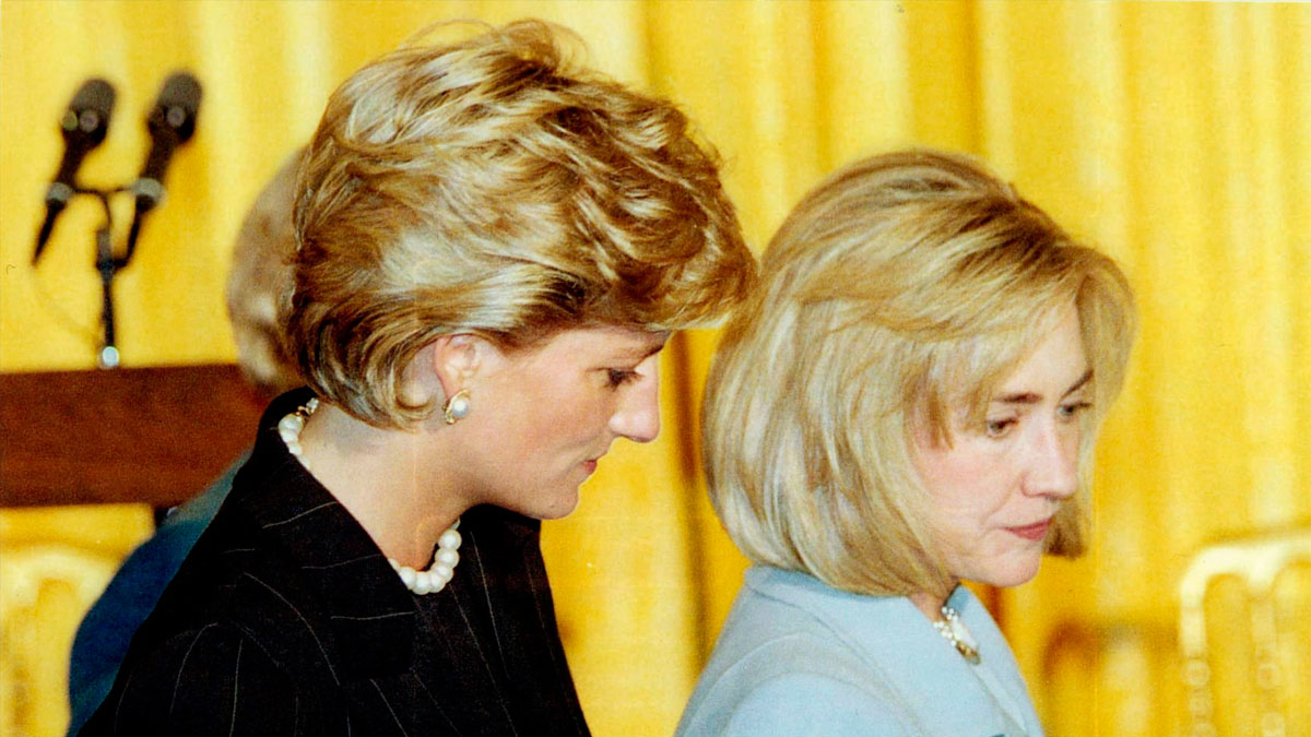 Princess Diana and Hillary Clinton