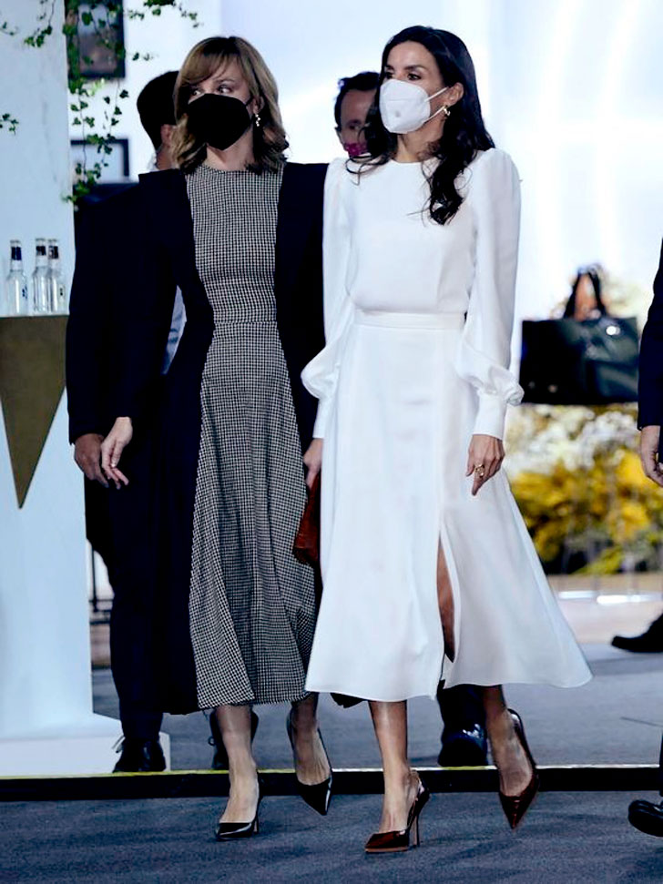 Queen Letizia at the Mercedes Benz Fashion Week » Fashion