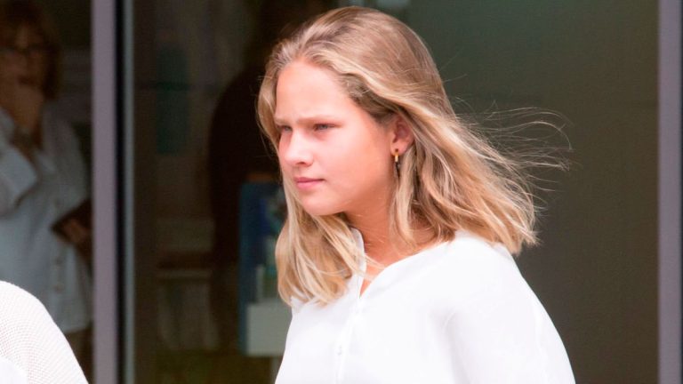 This is how Irene Urdangarin y Borbón, the daughter of Infanta Cristina and Iñaki, reappeared Irene Urdangarin and Iñaki in Geneva