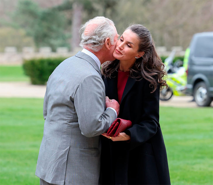 Prince Charles and Queen Letizia » King Charles III