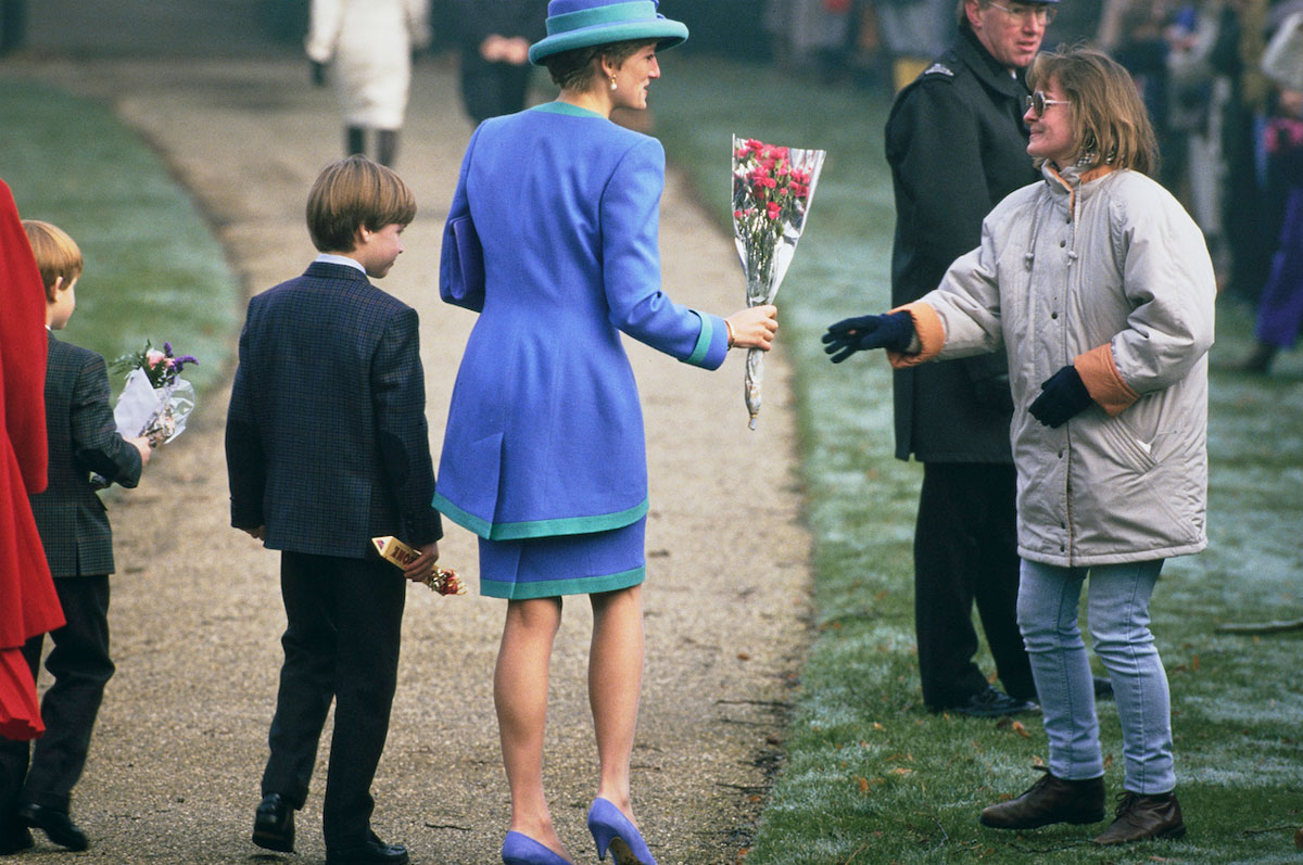 princess diana christmas 1991