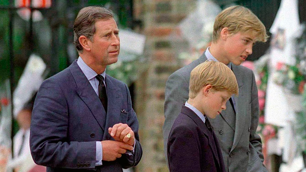 William and Harry's reaction to Princess Diana's death » Princess Diana of Wales