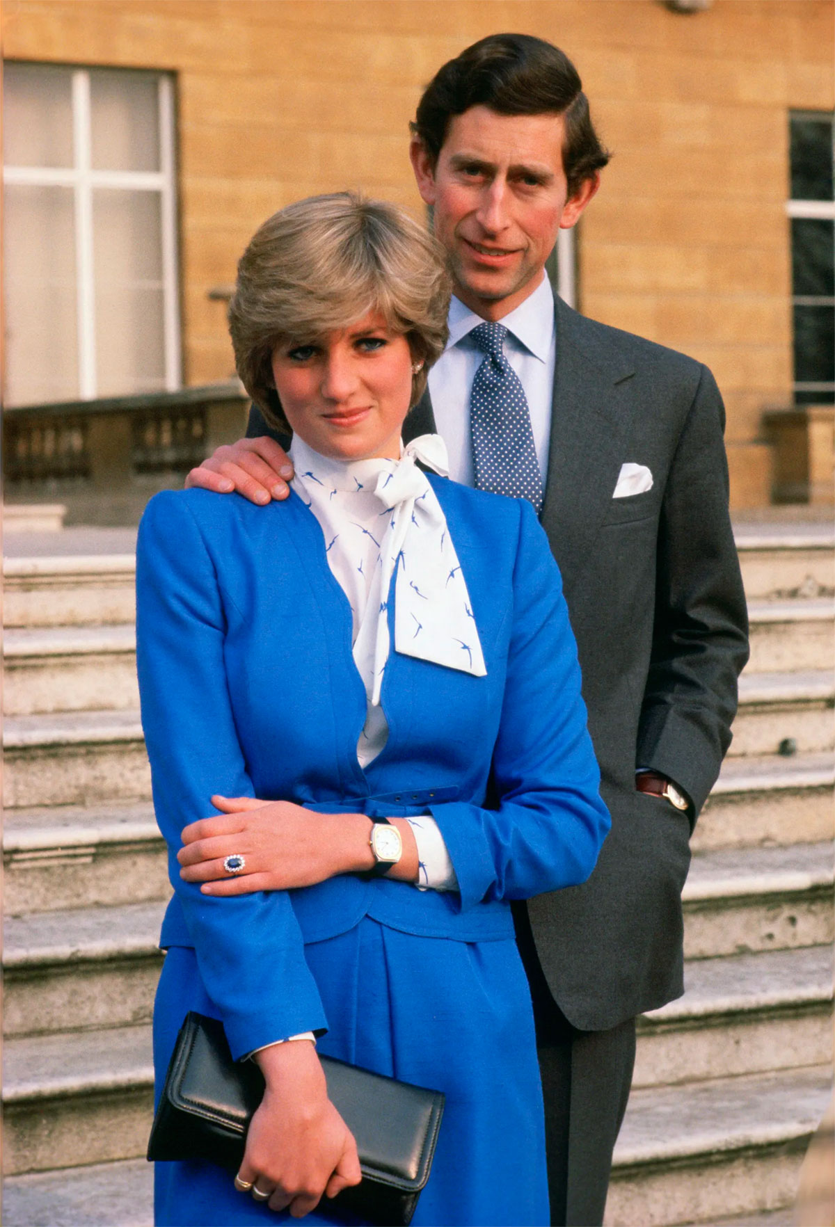 Diana Spencer and Prince Charles 