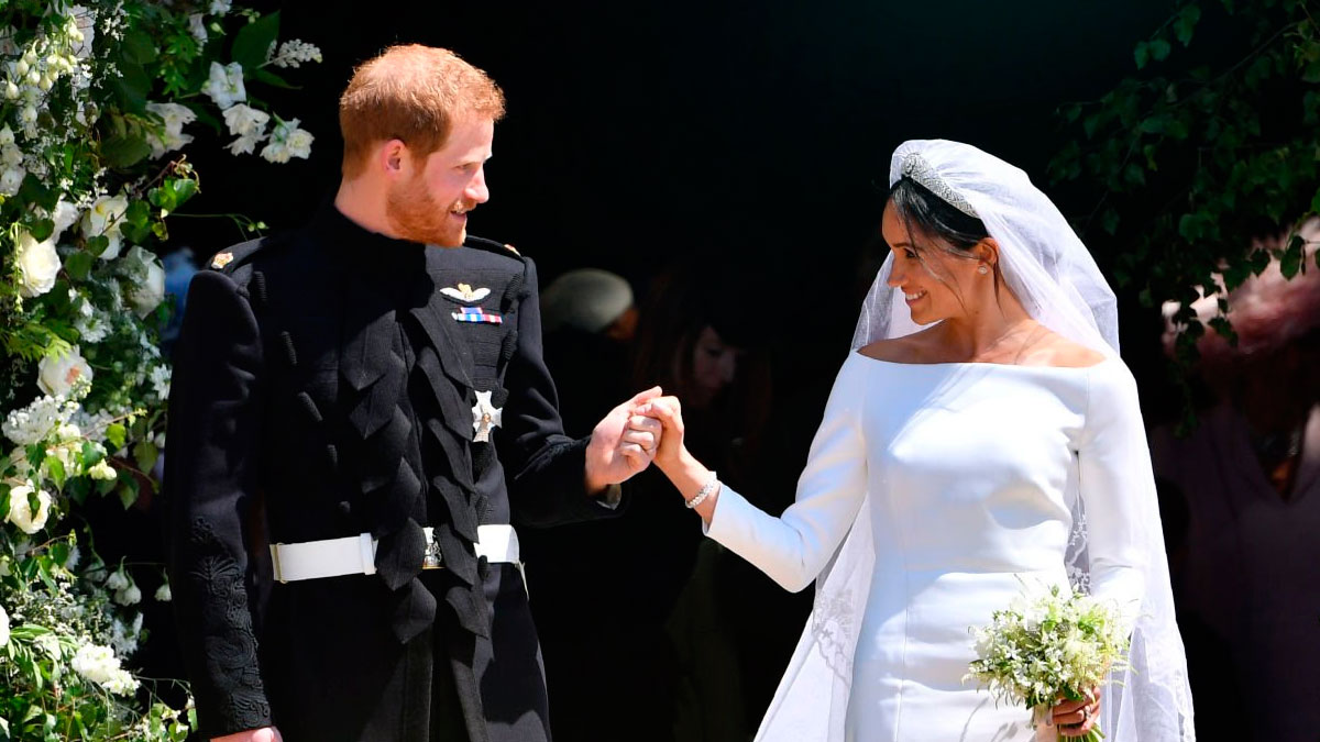Prince Harry and Meghan wedding dayMarkle