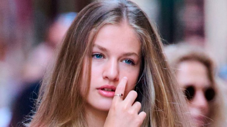 Princess Leonor has shown off her charm on the streets of Palma de Mallorca Princess Leonor of Spain in Palma de Mallorca