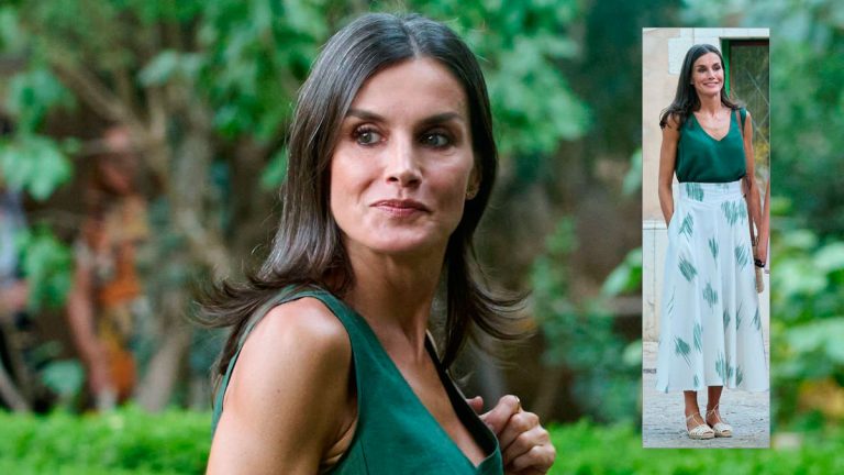 Queen Letizia dazzled with her summer style in Valldemossa Queen Letizia's summer dress » The Royal House of Borbon