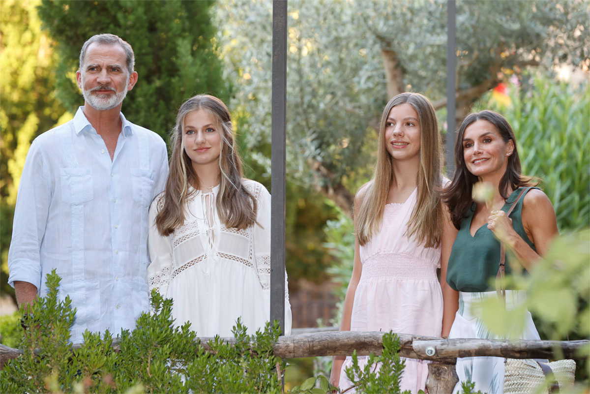 Spanish Royal Family in Valldemossa