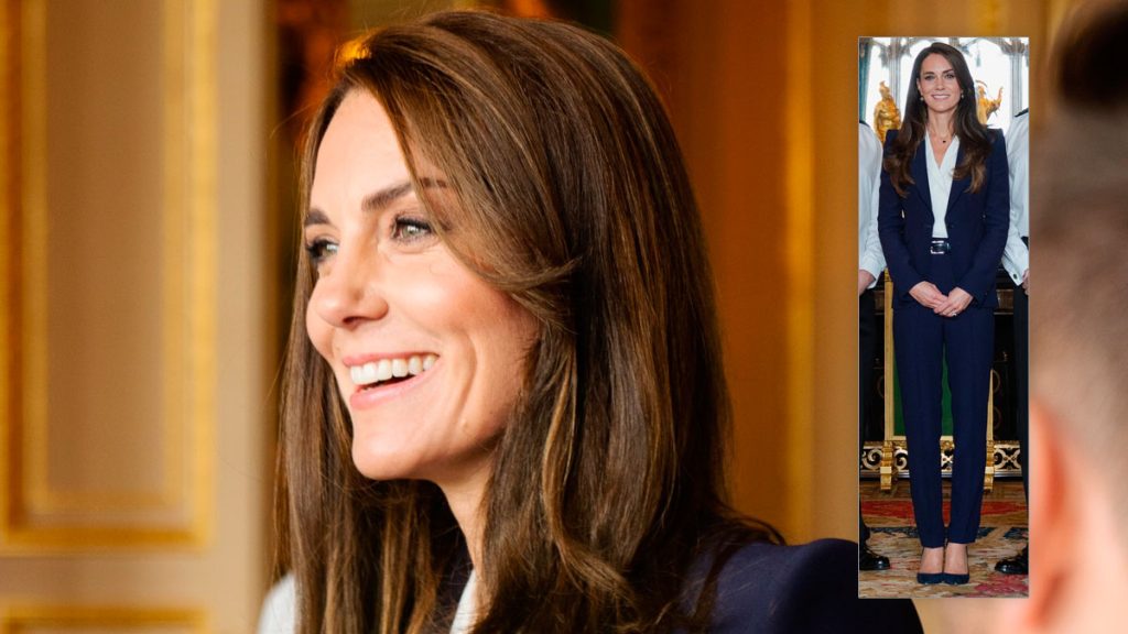 Kate Middleton rescues one of her favorite looks (Photos) Kate Middleton's outfit by Alexander McQueen