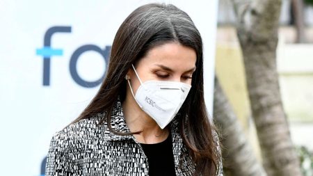 Queen Letizia white hair