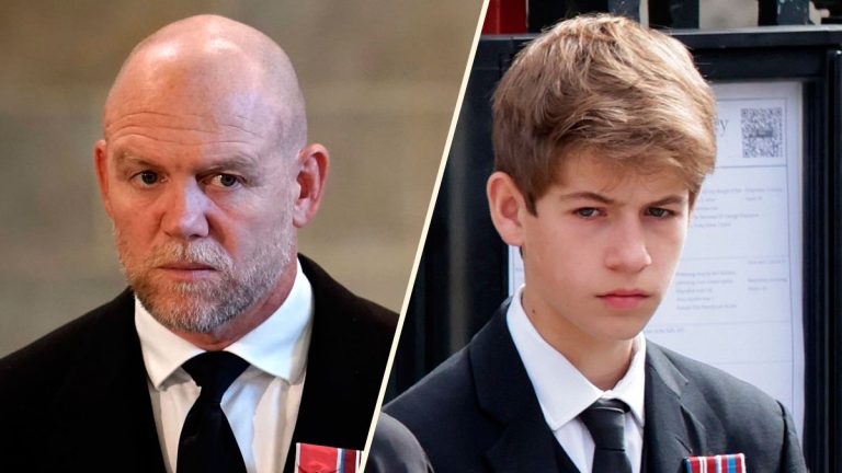 Mike Tindall’s touching gesture to James, Viscount Severn (Photos) James Viscount Severn at Queen Elizabeth's funeral