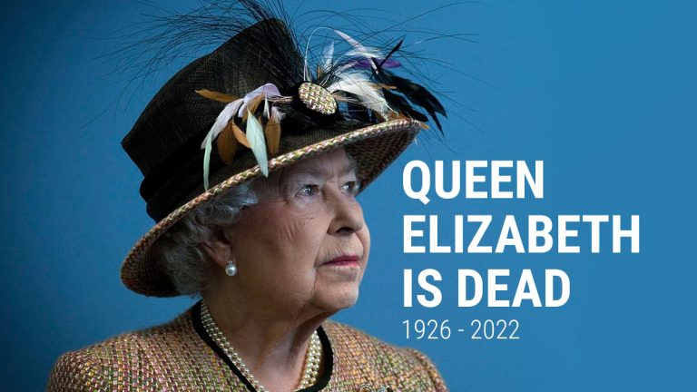 Breaking news! Queen Elizabeth II has died Queen Elizabeth is dead