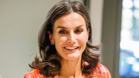 Queen Letizia in the supermarket