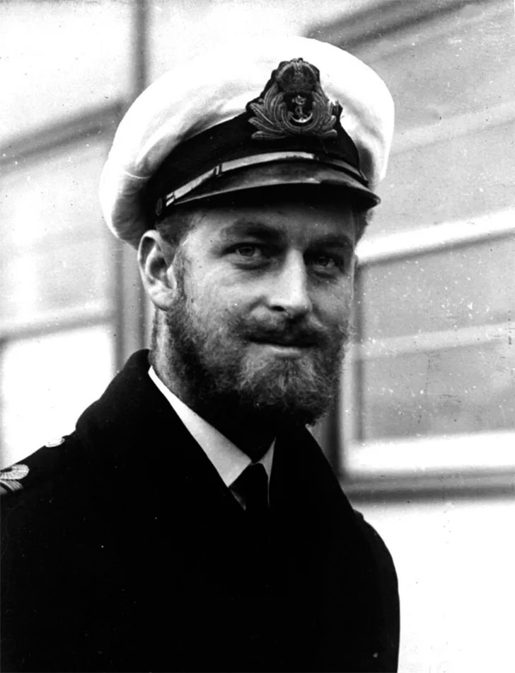 Prince Philip with beard