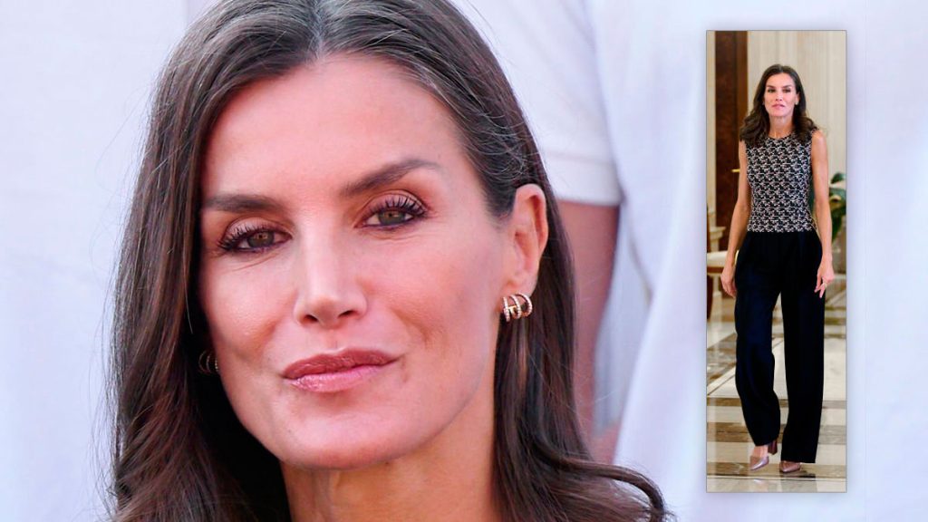 Queen Letizia's baggy pants