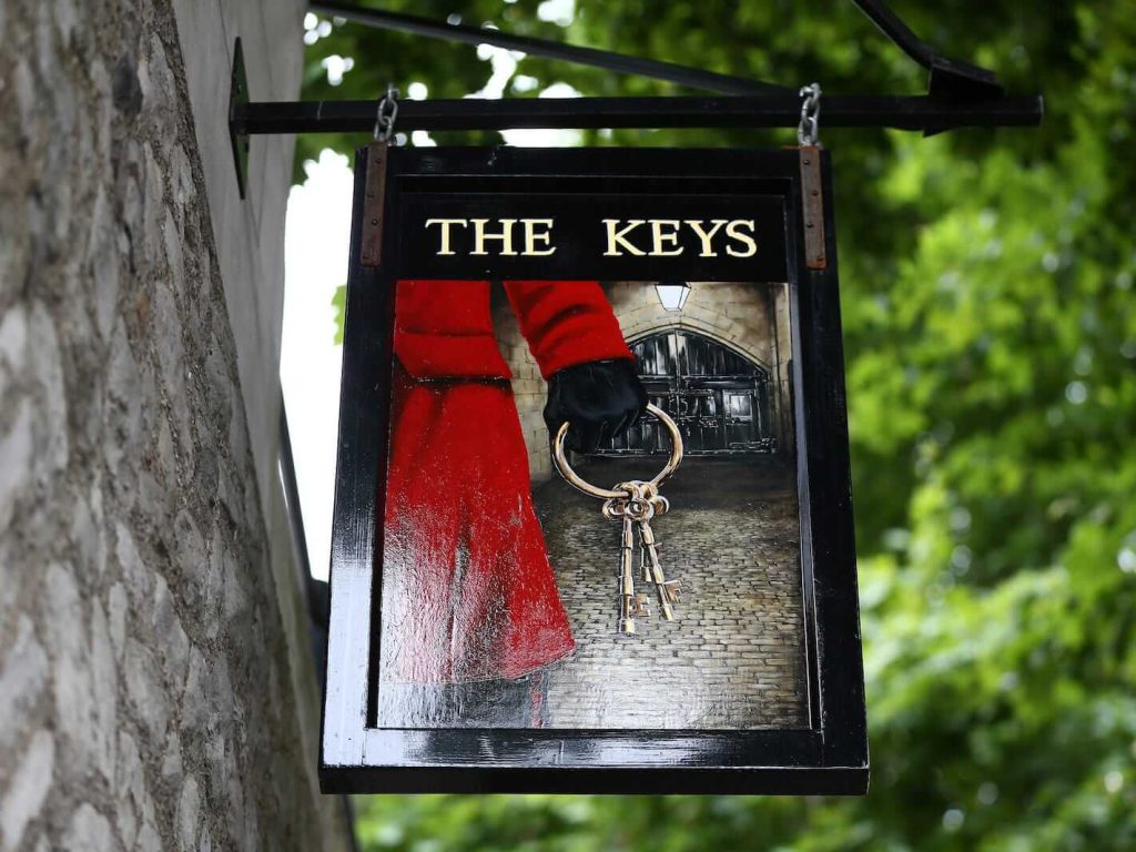 Sermony of The Keys Sign