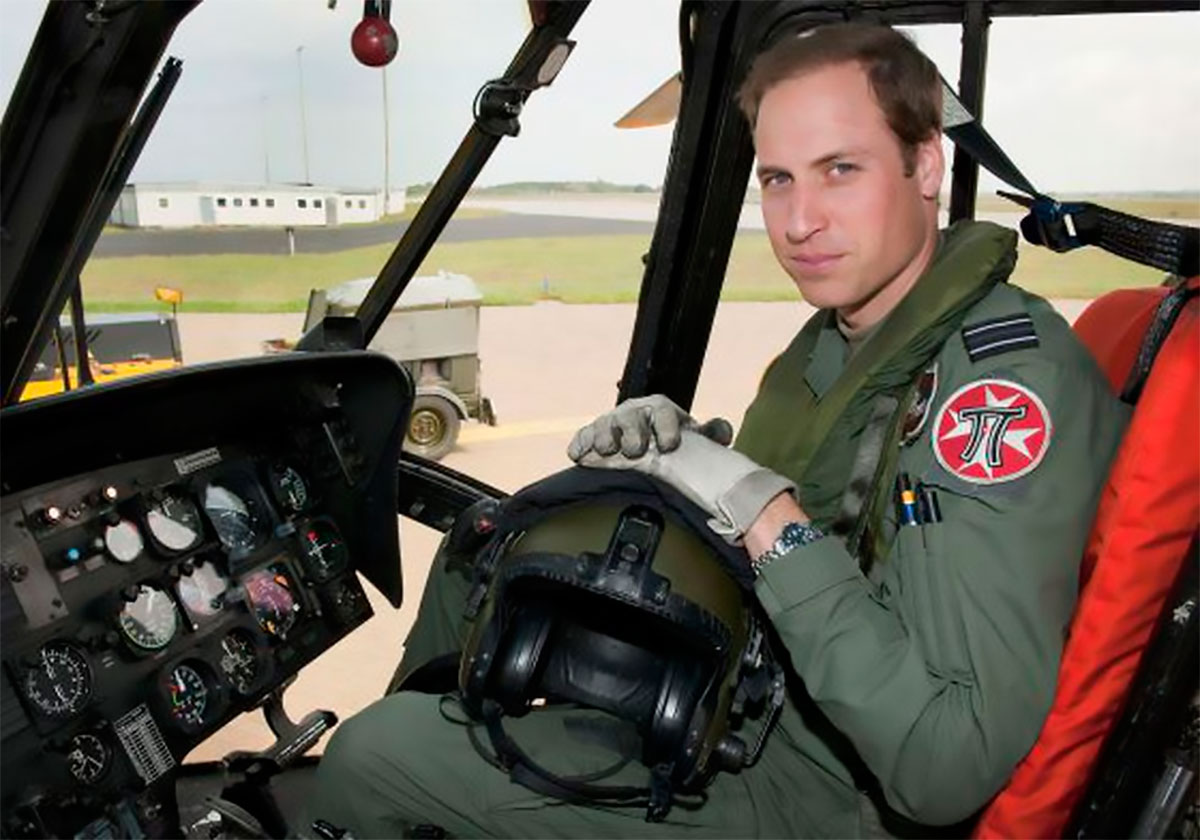 did prince william serve in the military » William of Wales