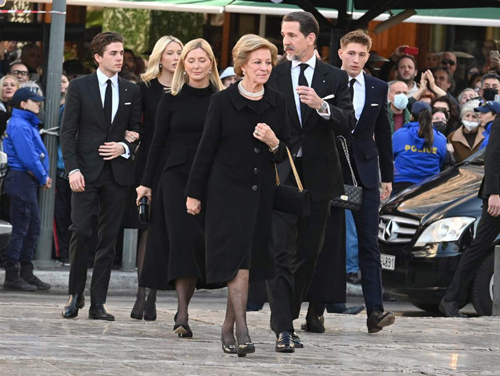 second funeral of King Constantine