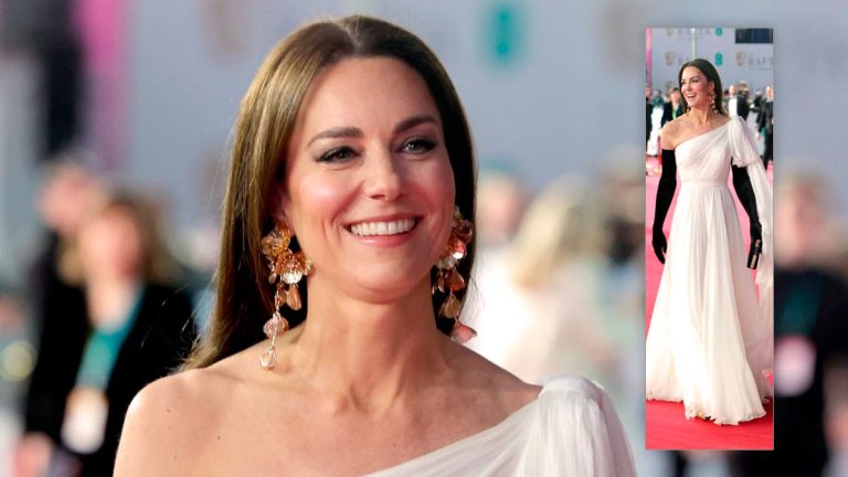 Kate Middleton shines in a stunning gown at the BAFTA Awards Kate Middleton dress at the BAFTA