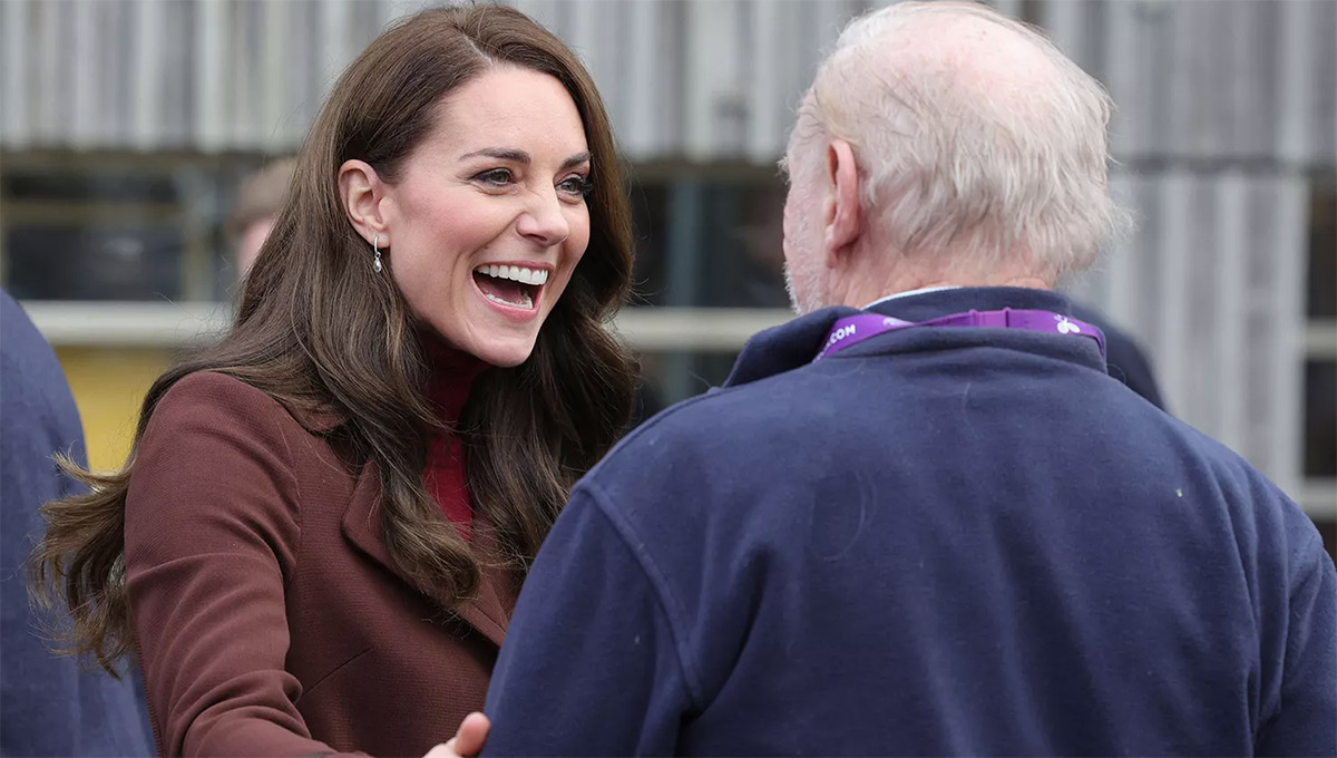 Kate Middleton and her history teacher » Catherine of Wales