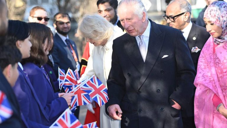 King Charles socks: The photo of the monarch that went viral on social media King charles hole in sock