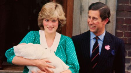 Unpublished photos of Princess Diana and Charles with three-month-old Prince William are released pictures of Princess Diana