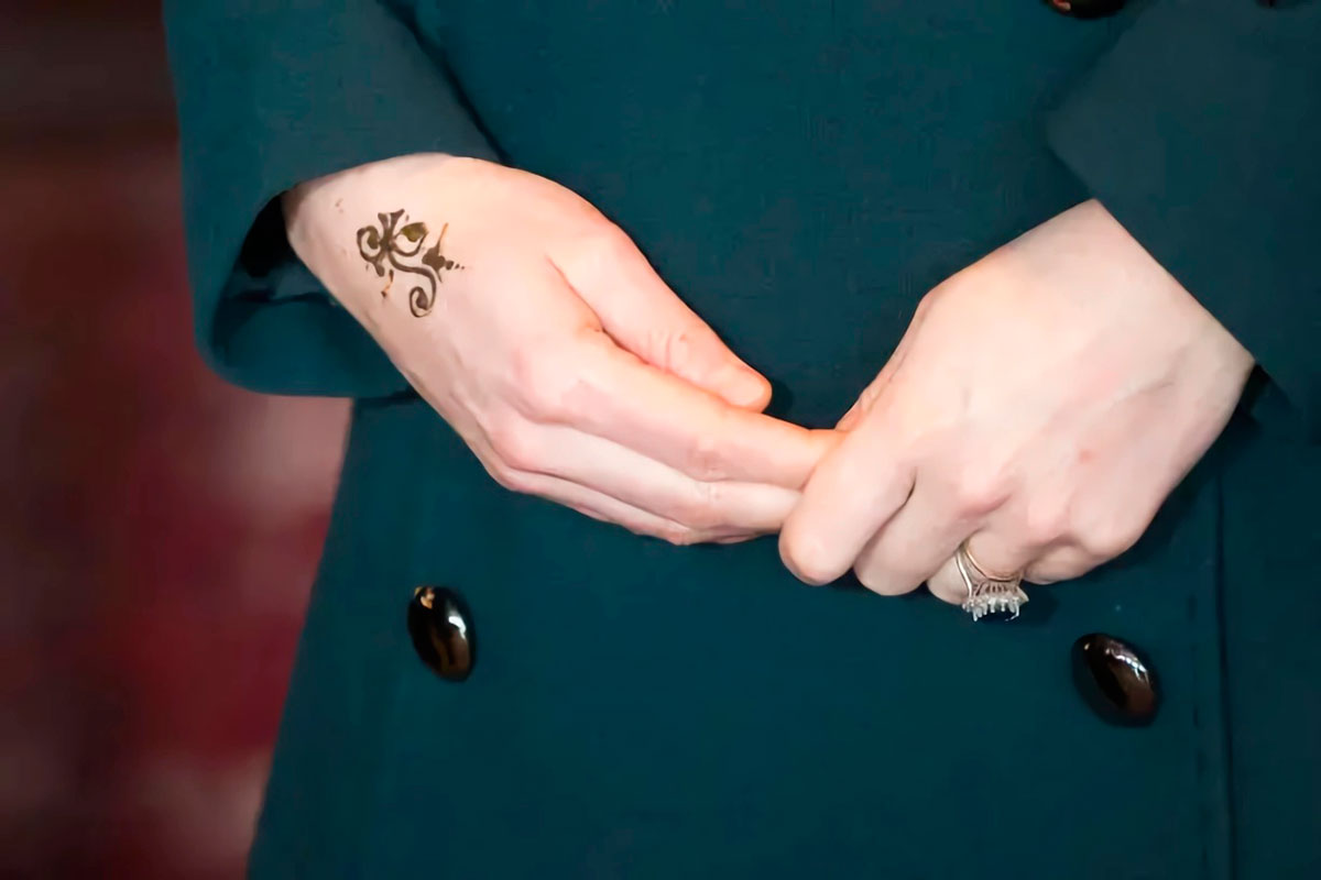 Does Kate Middleton have a tattoo