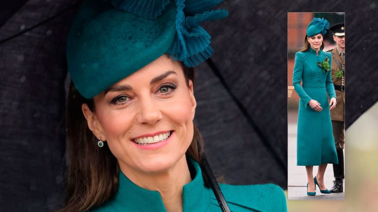 Why has Kate Middleton decided to wear a garment in a shade of blue to the St. Patrick’s Day parade? Kate Middleton on St. Patrick's Day