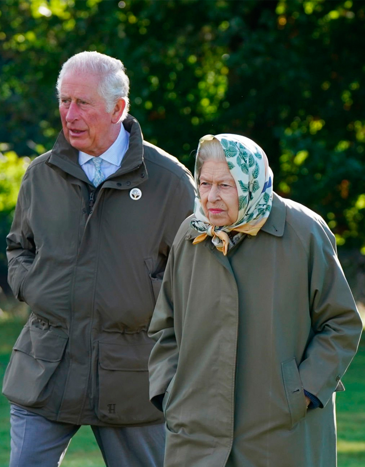 Charles and Queen Elizabeth