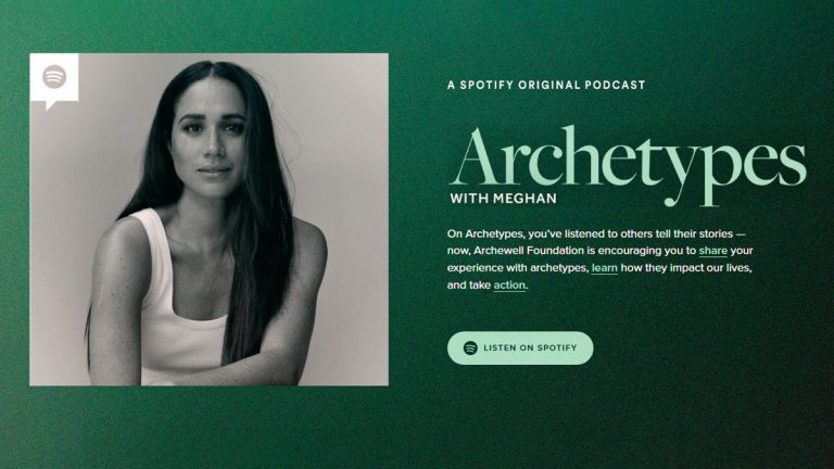 What happened to the name of Meghan Markle’s podcast, won’t it be able to be called Archetypes? Meghan Markle Podcast