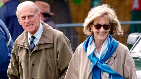 Prince Philip and Penny Ramsey