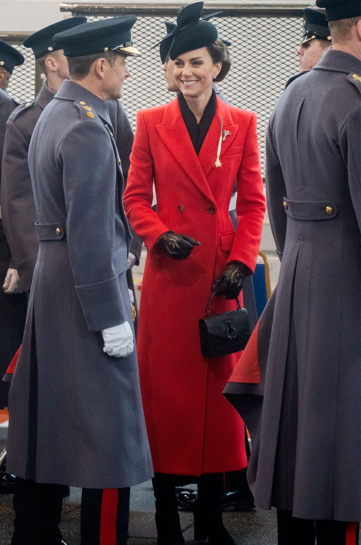 Kate Middleton red coat