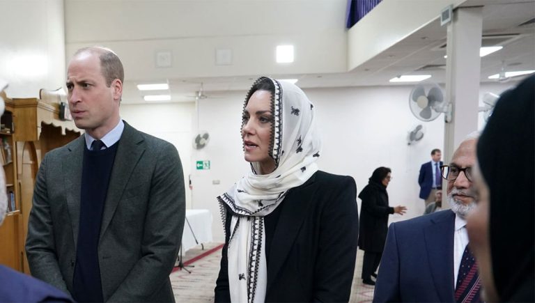 Kate Middleton at Hayes Muslim Center