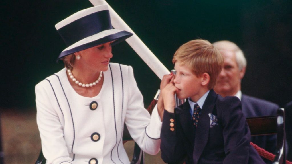 Princess Diana slapped Harry
