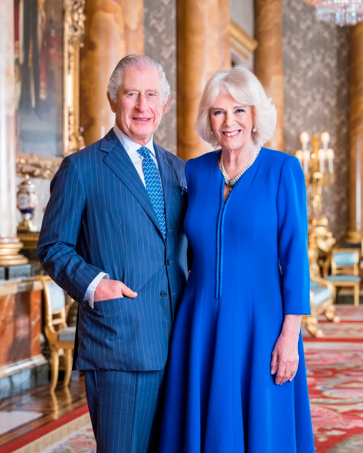 New photograph of The King Charles and Queen Camilla