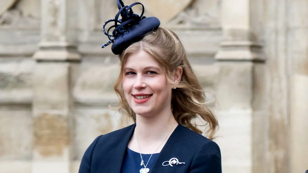 Lady Louise at the Easter service 2023