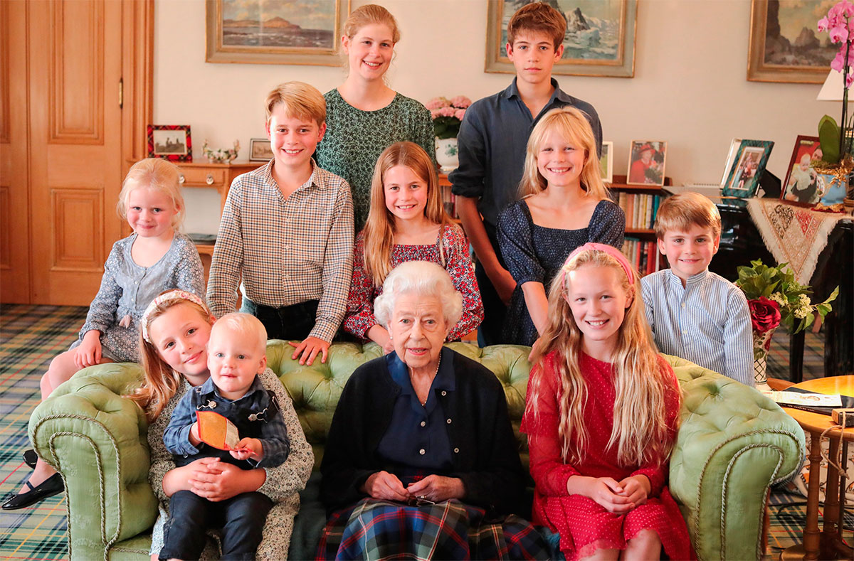 Queen Elizabeth great-grandchildren