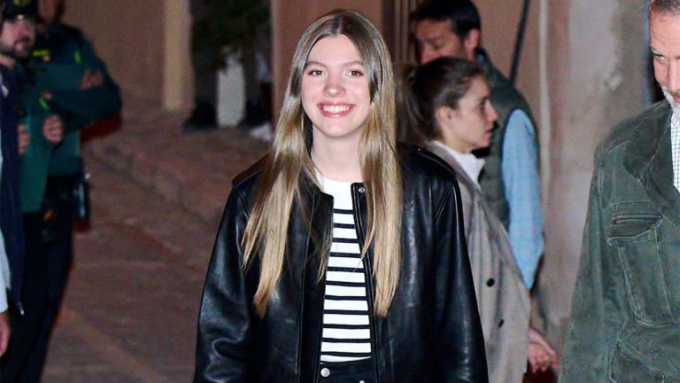 This is how Infanta Sofia’s teeth looked after finishing her orthodontic treatment Infanta Sofia's teeth