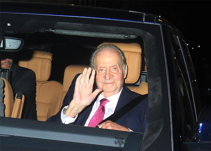 King Juan Carlos in London