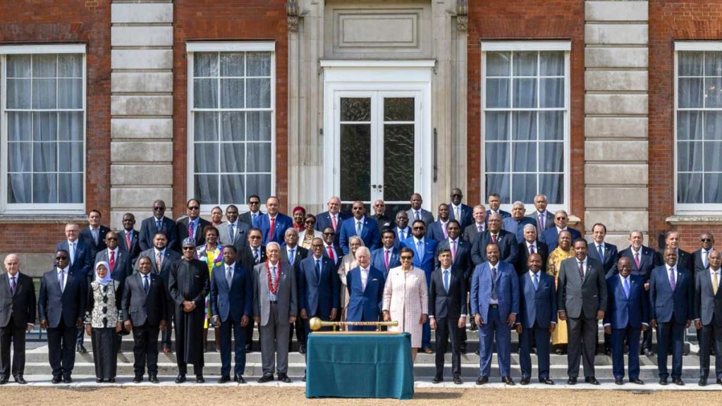 Leaders of Commonwealth member with His Majesty King Charles III