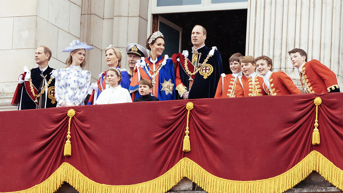 Lord Oliver Cholmondeley at coronation