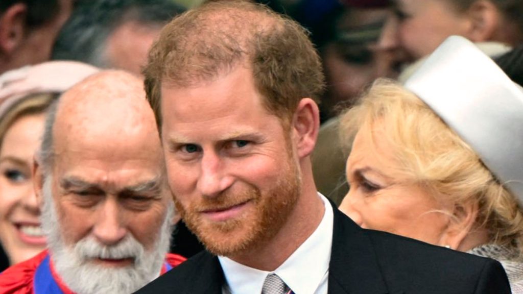 Prince Harry at the Coronation