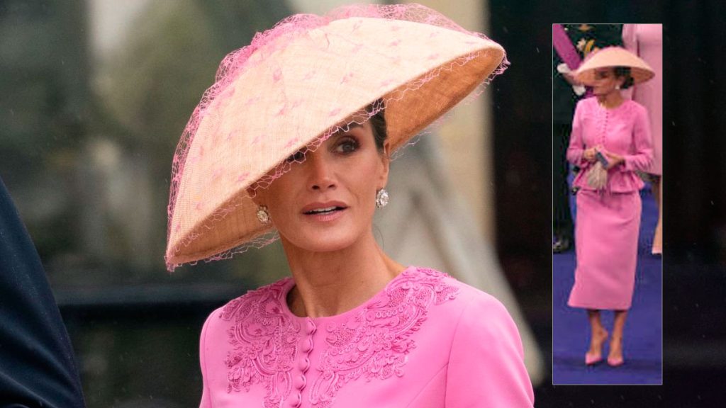 Queen Letizia of Spain at the Coronation