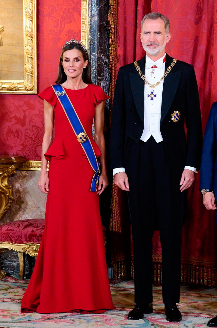 Queen Letizia and King Felipe VI