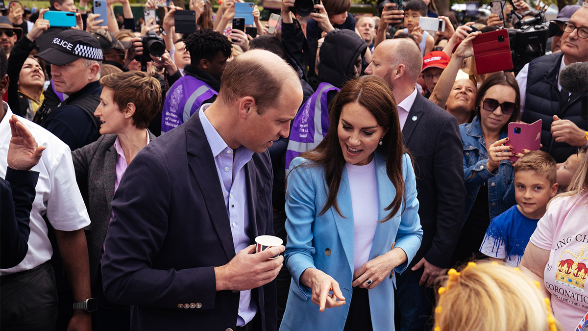 William and Kate at the Big Lunch