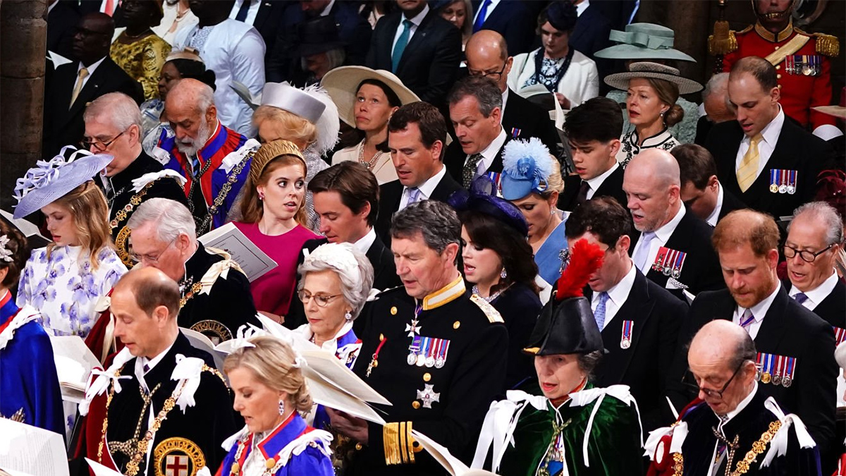 Zara Tindall at coronation